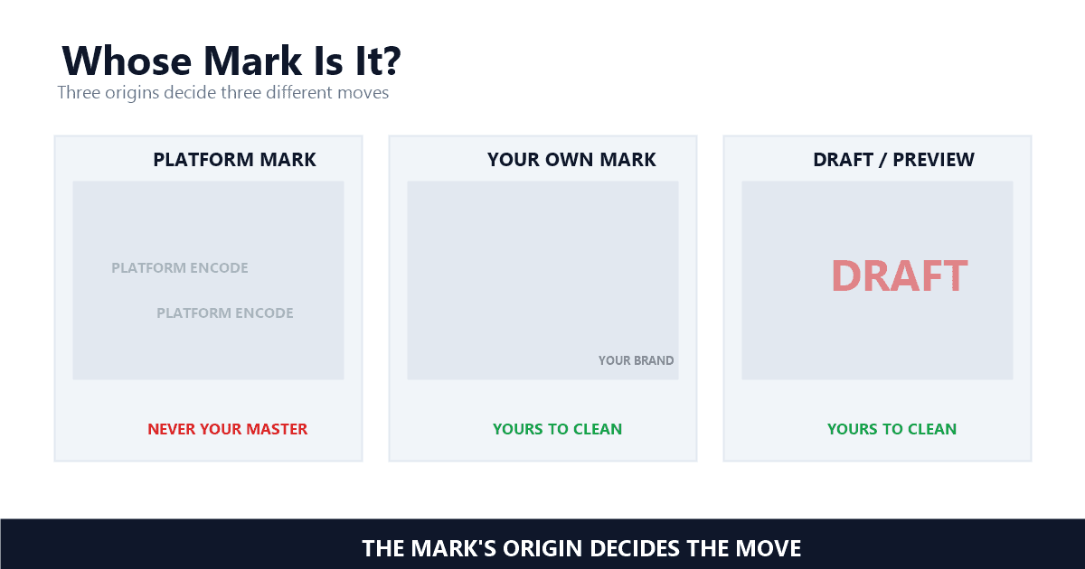 Online Course Video Watermark Removal: What Course Creators Actually Need